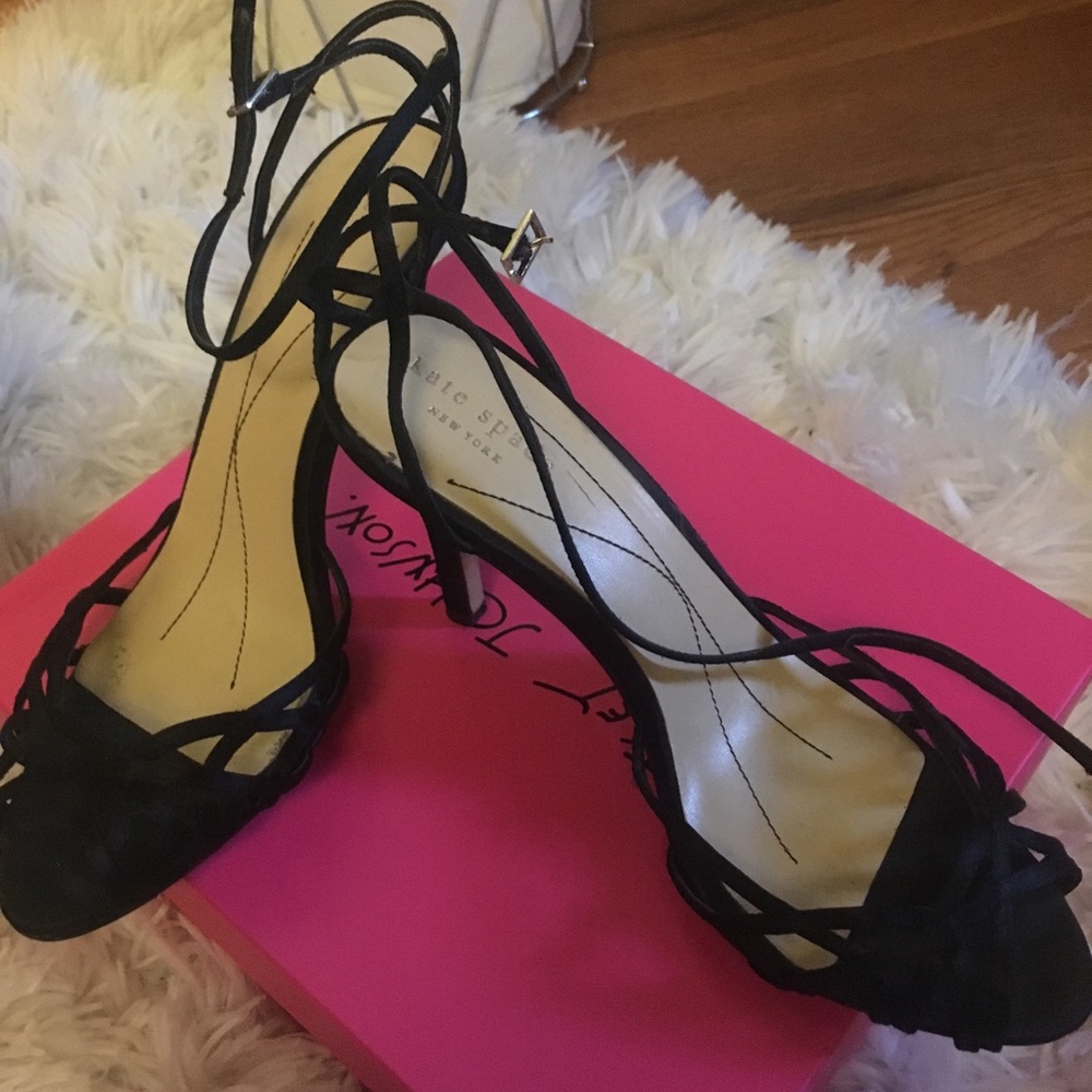 Kate spade New York black heels size 8